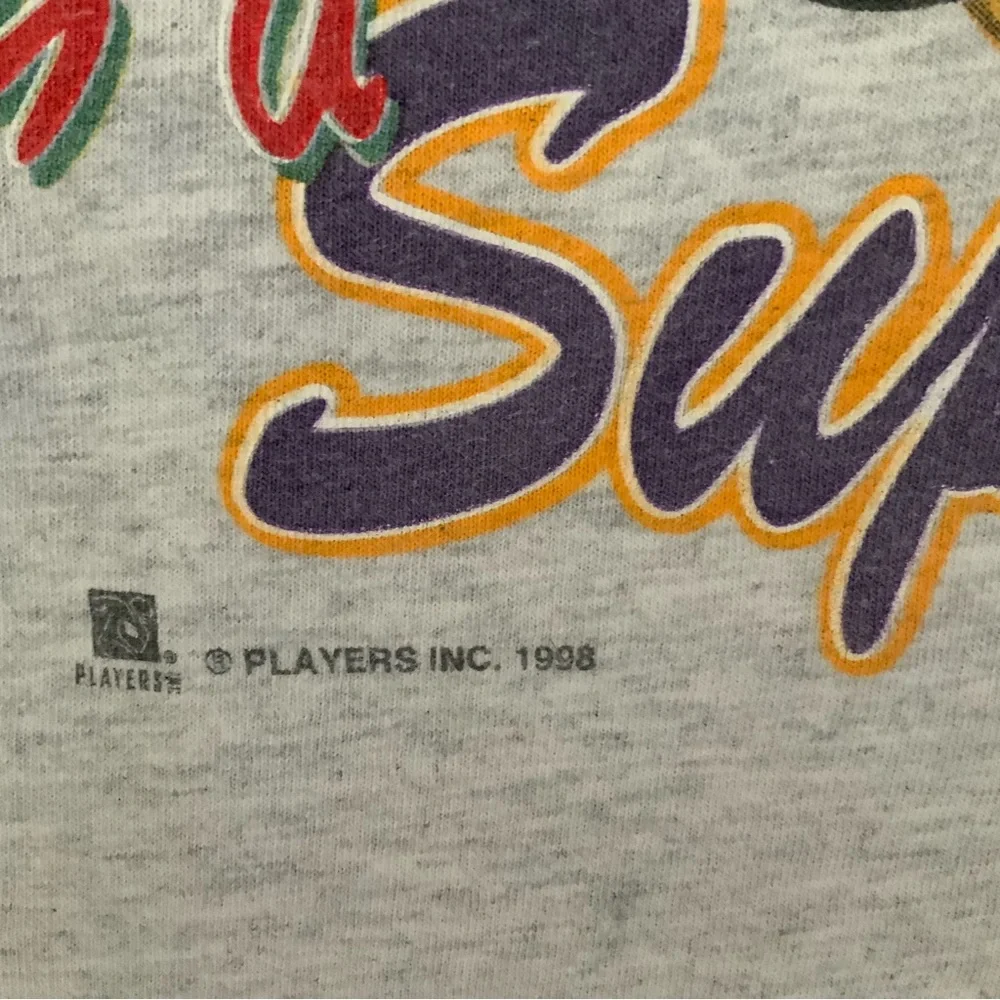 Vintage Minnesota Vikings Christmas Super Bowl Tshirt 1998 Sz L - Picture 4 of 7